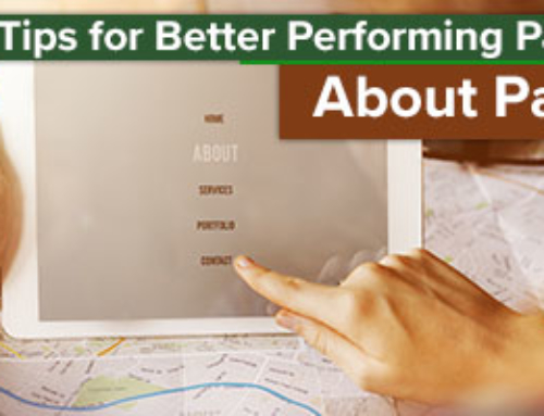 Tips For Better Performing Pages: About Us